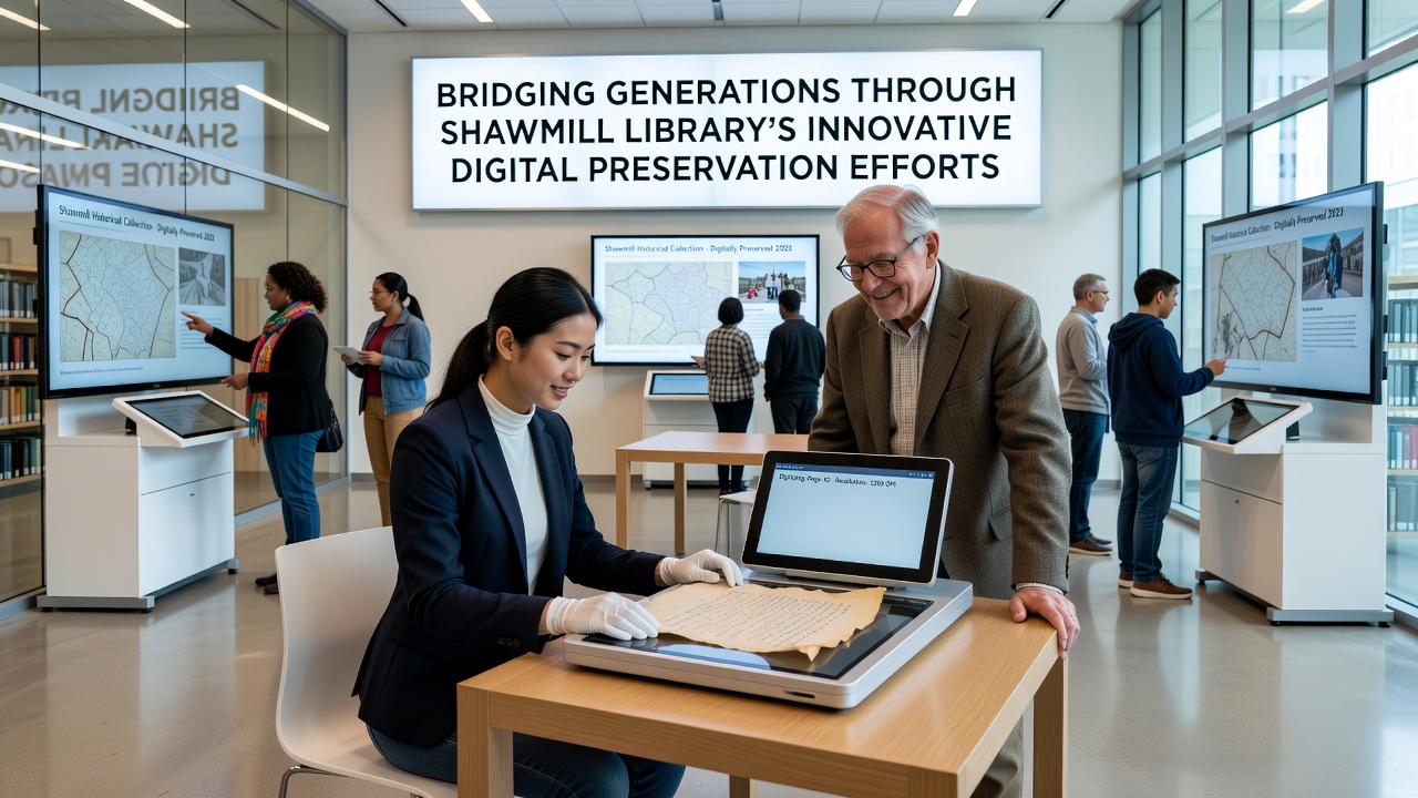 Bridging Generations Through Shawmill Library's Innovative Digital Preservation Efforts