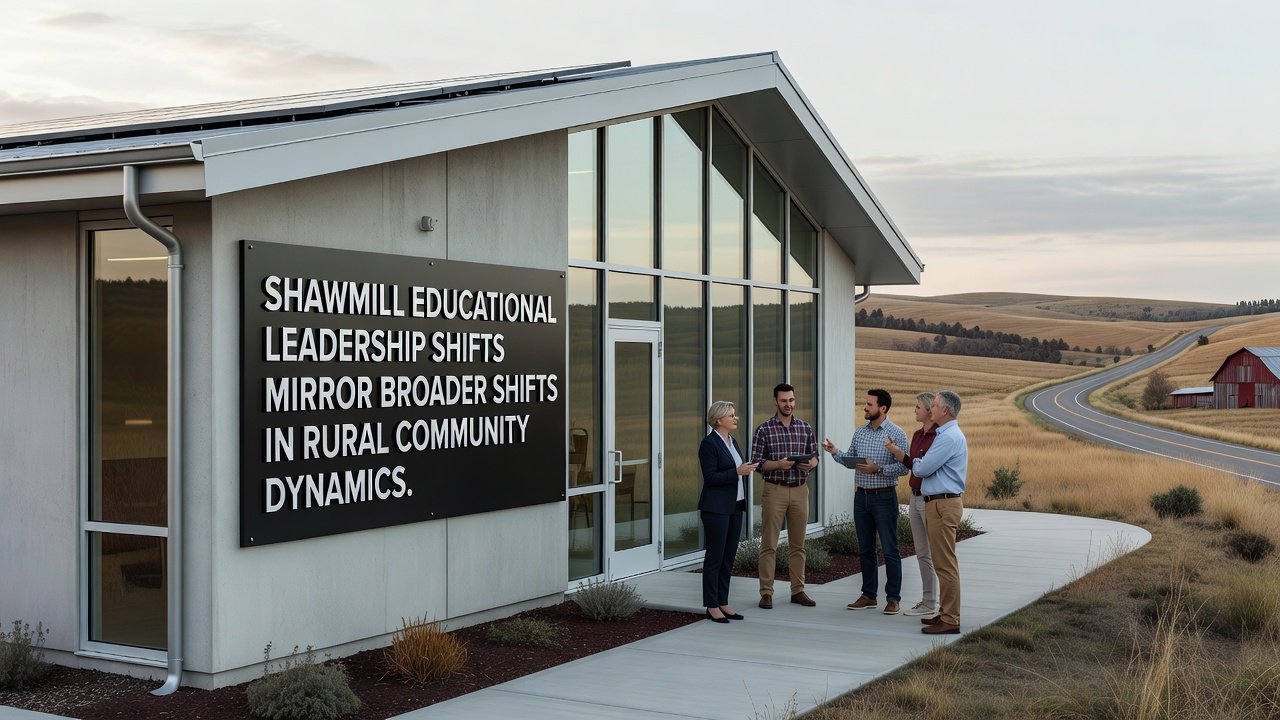 Interior of a Shawmill community education center with diverse age groups participating in a digital workshop